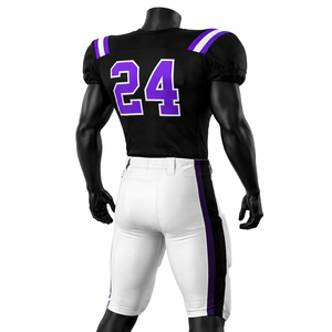 Conjunto de Uniforme de Fútbol Americano Personalizado al por Mayor, Pantalones de Jersey Transpirables de Malla, Ropa Deportiva para Equipos, OEM a Granel - Product Image 5