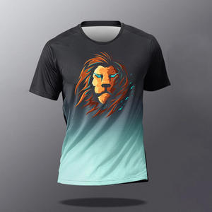 2024 haute qualité Sublimation T-shirt personnalisé 3D Sublimation personnalisation hommes Sport T-Shirt hommes vêtements - Product Image 5