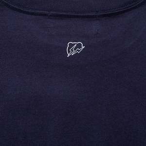 เสื้อยืดลายหมี Fragment Design ผ้าฝ้าย 100% ลายกราฟิกแบบกำหนดเอง เสื้อยืดสีพื้น รุ่น MED-BEARTEE-NVY ผ้าเจอร์ซีย์อัดแน่น - Product Image 3