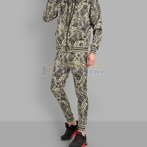 Ensemble de survêtement pour homme avec sweat à capuche et pantalon de jogging extensible pour l'exercice, ensemble de survêtement d'entraînement pour homme - Product Image 5