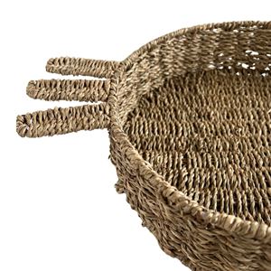 Plateau à fruits en herbe de mer naturelle rustique tissé à la main, en forme de carotte, pour la décoration de la maison, décoration d'automne, décoration de Pâques, en provenance du Vietnam - Product Image 3