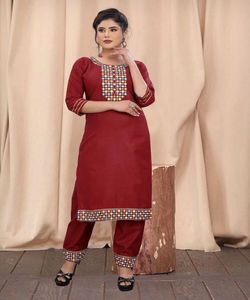 Vestido de Fiesta Bordado para Mujer, Estilo Indio, Tema Vacacional y Playero, Listo para Usar, con Dupatta, Material de Seda y Algodón, Personalizable, Venta al Por Mayor - Product Image 4