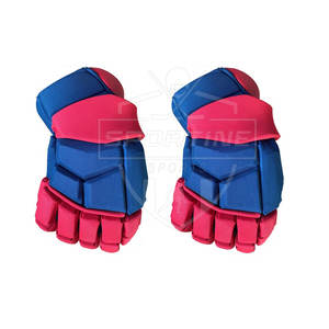 Gants de hockey sur glace en cuir de haute qualité avec poignées Dernière conception Service OEM fabriqué en usine Pakistan-Fabriqué en vente - Product Image 2