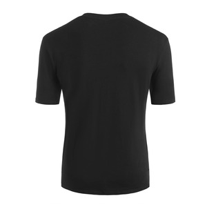 Camiseta de gimnasio personalizable para hombre, 95% algodón, 5% licra, ropa de entrenamiento ajustada, tallas extragrandes, con logotipo fuerte, - Product Image 3