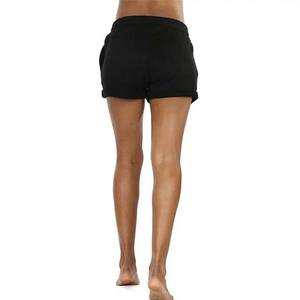Offre Spéciale Gym Fitness deux pièces soutien-gorge et short de sport ensembles de yoga vêtements pour femmes 100% coton shorts pour femmes avec poches - Product Image 4