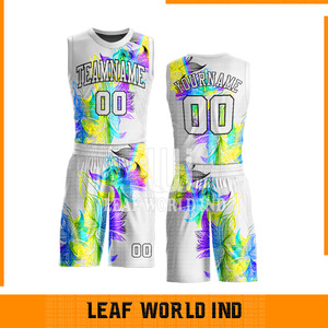 Ensemble maillot et short de basket-ball pour jeunes vêtements d'équipe uniforme de basket-ball par sublimation à bas prix - Product Image 6