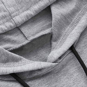 Élégant Sexy à manches longues Crop Top Hoodie Casual Sweats courts Pulls Mode Femmes Hoodies Meilleure vente Cropped Hoodies - Product Image 3