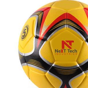 Next Tech Nouveau style Technologie hybride de football Ballon de match professionnel Matériau de texture en TPU Conception personnalisée et logo personnalisé - Product Image 4