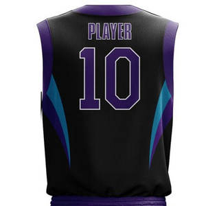Precios muy baratos Ropa deportiva ligera para exteriores Conjuntos de uniformes de baloncesto Impreso 100% Poliéster de alta calidad - Product Image 6