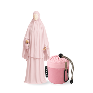 Robe de prière musulmane portable TAKVA SalahWear, longue, sans manches, vêtements modestes pour femmes, couleur unie - Product Image 2