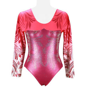 Uniforme de Gimnasia Acrobática para Adultos, Uniforme de Gimnasia Acrobática de Diseño Único, en Existencias - Product Image 1