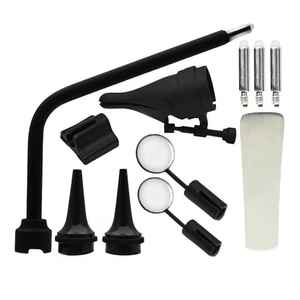 Anestesia Fibra Óptica Laringoscopio Veterinario LED Otoscopio Y Oftalmoscopio Diagnos Rígido Ent Laringoscopio - Product Image 6