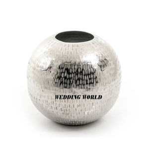 แจกันดอกไม้โลหะแจกันดอกไม้งานแฮนด์เมดขนาดพิเศษ - Product Image 4