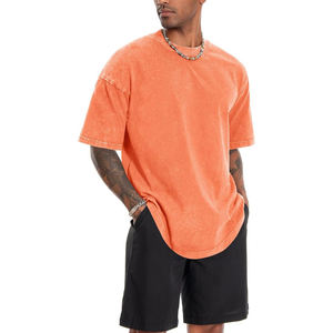 Camisetas Extra Grandes de Alta Calidad y Transpirables con Logotipo Frontal para Hombre, Ropa al por Mayor de Pakistán - Product Image 2