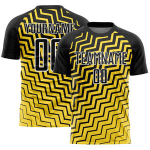 Camiseta de fútbol avanzada, uniforme de fútbol OEM de ajuste personalizado, ropa deportiva transpirable de secado rápido de alta calidad para equipos y partidos de liga - Product Image 1