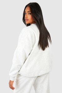 Sudadera estampada negra de moda para mujer, sudaderas personalizadas de moda de invierno cálidas con estilo de ajuste informal de gran tamaño hechas en Pakistán - Product Image 3