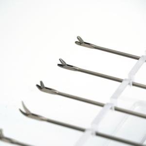 Forceps laryngé manuel en acier réutilisable, instruments chirurgicaux ORL, vente chaude - Product Image 4