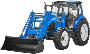 Achetez un tracteur de jardin 4x4 avec chargeur frontal, tracteur multifonctionnel à roues - Product Image 4
