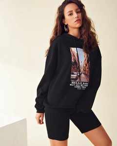 Best Selling Sport Tracksuits in Training & Jogging Wear Sublimation Track Suit for Women hoodie with <b>shorts</b> - Product Image 3