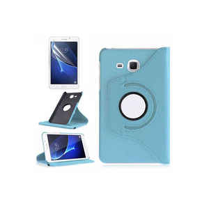 Étui rotatif Netzy pour Galaxy Tab 4 T280 bleu - Support pour tablette compatible - Product Image 1