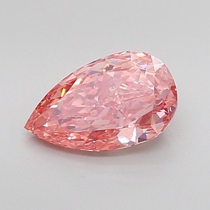 Diamante Cultivado en Laboratorio, Corte Pera, 2.27ct, Color Marrón Rosado Intenso, Claridad VVS2, para Joyería, Diamante CVD - Product Image 6