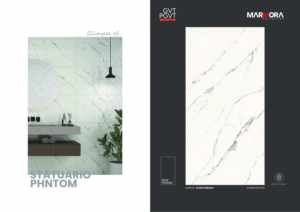 Carreaux de sol et de mur en porcelaine 600x1200 aspect pierre et marbre avec finition mate et brillante pour applications intérieures - Product Image 3