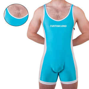 Vêtements de sport de remise en forme de meilleure qualité, bonne vente, hommes portant des maillots de sport avec logo personnalisé - Product Image 5
