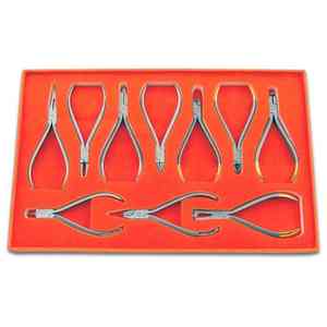 ชุดคีมจัดฟันสแตนเลสอุปกรณ์ทันตกรรมสำหรับคลินิก - Product Image 1