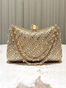 High Quality <b>Ladies</b> Clutch <b>Bag</b> Fashionable PU Leather Hand Purse Suitable for Casual and Special Occasions - Product Image 5