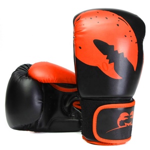 Wholesale Customized 6oz 16oz Professional Training Outdoor Punching <b>Gloves</b> Durable Adults MMA Boxing Non-Slip Waterproof PU - Product Image 2