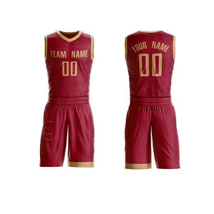 Uniforme Deportivo de Baloncesto Unisex de Verano de Alta Calidad, Talla Grande, Secado Rápido, Transpirable, Antibacteriano, Sin Mangas, 100% Poliéster - Product Image 6