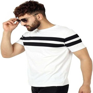 2023 Best Quality Men's Fashion T-<b>Shirt</b> Stand Collar and Breathable Feature - Product Image 5
