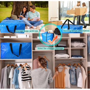 Sacs à provisions extra larges robustes fourre-tout de rangement poignées solides et sangles de sac à dos fabriqués au Vietnam OEM - Product Image 4