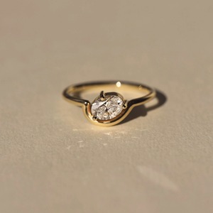 Anillo de plata de diamante de moissanita de corte ovalado Premium, joyería nupcial de compromiso elegante, anillo de boda clásico, proveedor al por mayor - Product Image 1