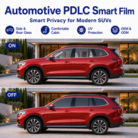Película Inteligente PDLC para Automóviles, Rollo de Película Eléctrica para Privacidad en Ventanas de Coche, Vidrio Lateral, Ventana Trasera, Corte Personalizado, Suministro OEM