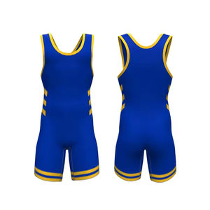 Combinaisons de lutte personnalisées de qualité supérieure, vêtements de sport par sublimation, combinaisons de lutte - Product Image 3