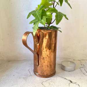 Tasse en cuivre, bouteille, cruche | Tasse Mule de Moscou | Tasse à bière | | Tasse Vintage | Tasse en cuivre martelé | Tasse à café | Tasse en laiton - Product Image 4
