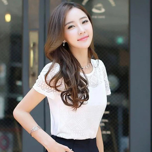 T-shirt à manches courtes pour femmes en pur coton 100% T-shirt pour femmes imprimé personnalisé de haute qualité - Product Image 6