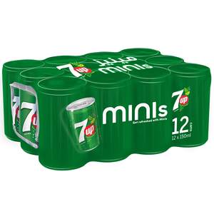 Venta al por Mayor de 7Up en Holanda, Bebida Carbonatada Baja en Calorías, Sabores a Té y Yogur, 330 ml, 24 Botellas - Product Image 6