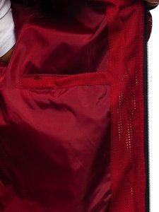 Direct Manufacturer Sale! 2025 Custom Wholesale Men's Canvas Bomber <b>Jacket</b> <b>Waterproof</b> Zipper Winter Windbreaker Stand Collar Low - Product Image 6