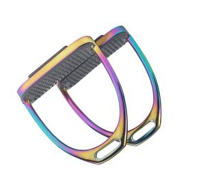 แท่นโกลนสำหรับขี่ม้าทำจากสแตนเลสสินค้ามาใหม่ฐานกันลื่นแบบปรับได้ - Product Image 6