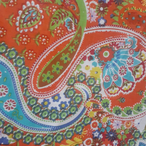 Tela de algodón 100% para ropa, tejido indio multicolor, Material Floral, bloque de mano + IMPRESIÓN DE PANTALLA, venta al por mayor, nuevo - Product Image 1