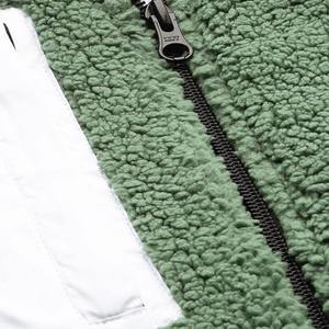 Streetwear <b>Sherpa</b> Fleece <b>Jacket</b> Custom Logo Winter Zip-Up <b>Men's</b> Cotton Wool <b>Jacket</b> Manufacturer Direct Winter <b>jacket</b> - Product Image 6