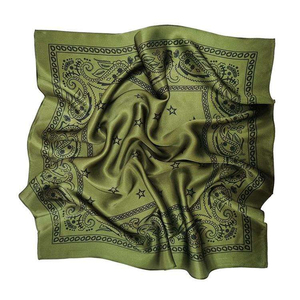 Cotton Fine Bandanas Winter Season Traditional <b>Scarf</b> & Shawl Face Collar Headwear silk satin custom printed square - Product Image 1