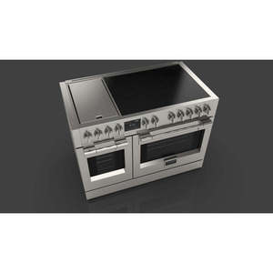 SOFIA 48 Freestanding Pro Induction <b>Range</b> with Griddle Oven Grill Electric Tempered Glass for Restaurant Use - Product Image 2