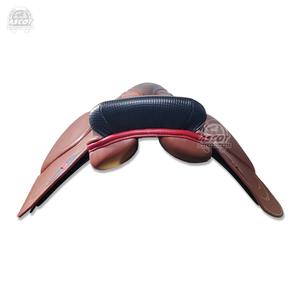 Vente en gros d'équipement pour chevaux Selle de cheval en cuir véritable néoprène importé selle anglaise noire marron - Product Image 2