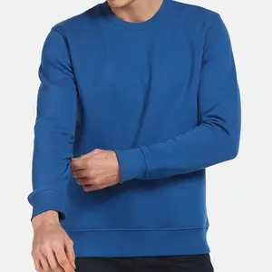 Sudadera con capucha para hombre, de alta calidad, Logo personalizado OEM, 100% algodón, forro polar pesado, talla grande, en blanco - Product Image 1