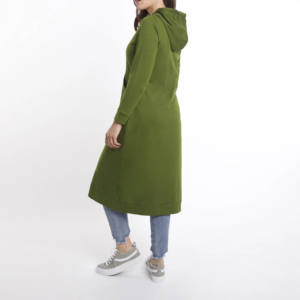 Fashionable High Quality Linen Modest Sportswear for <b>Girls</b> New Muslim Streetwear <b>Hoodie</b> Loose Gym <b>Sweatshirt</b> Winter Modest Dress - Product Image 4