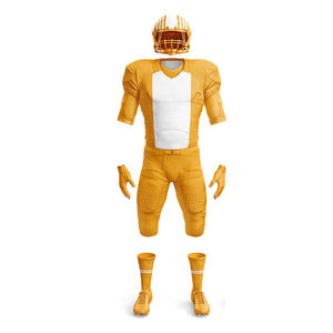 Uniforme de Fútbol Americano con Servicio OEM, Color Sólido, Transpirable, Suave, Cómodo, Precio Accesible, Nuevo - Product Image 1