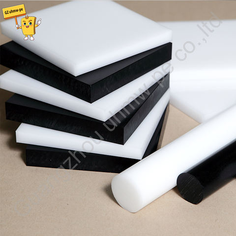 White Black 5mm 12mm 50mm 100mm 150mm POM Delrin Polymer Sheet